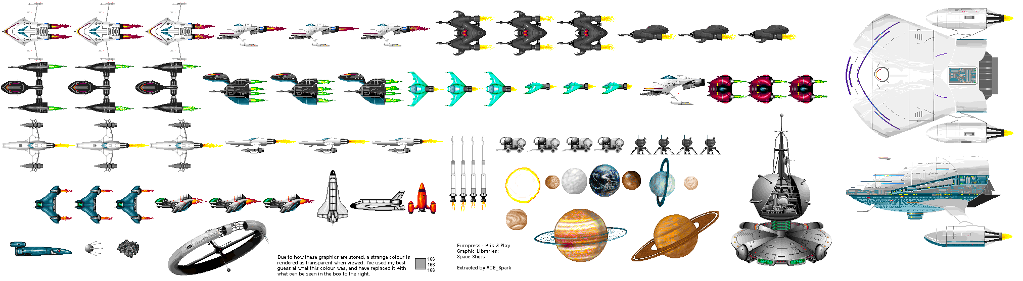 Klik & Play - Spaceships & Planets
