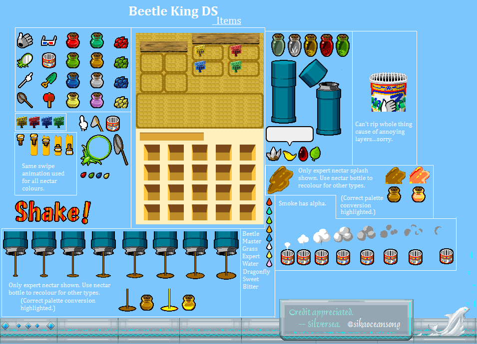 Beetle King - Items