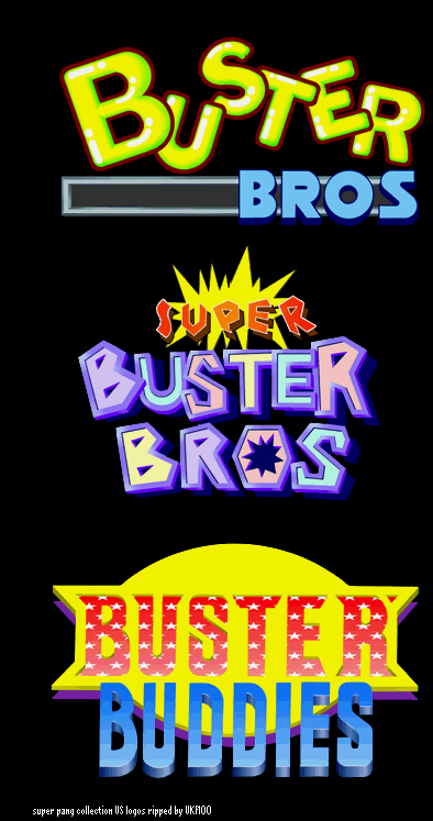 Buster Bros. Collection / Super Pang Collection - US Logos