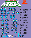 Mega Man 3 (Cellphone) - Mega Man