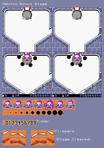 Pokémon Pinball - Special Stage - Mewtwo