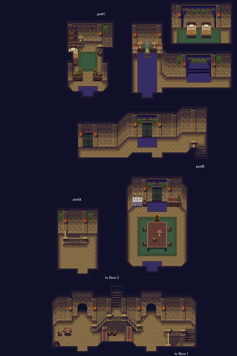 Trials of Mana (JPN) - Nevarl Fortress (Floor 2)