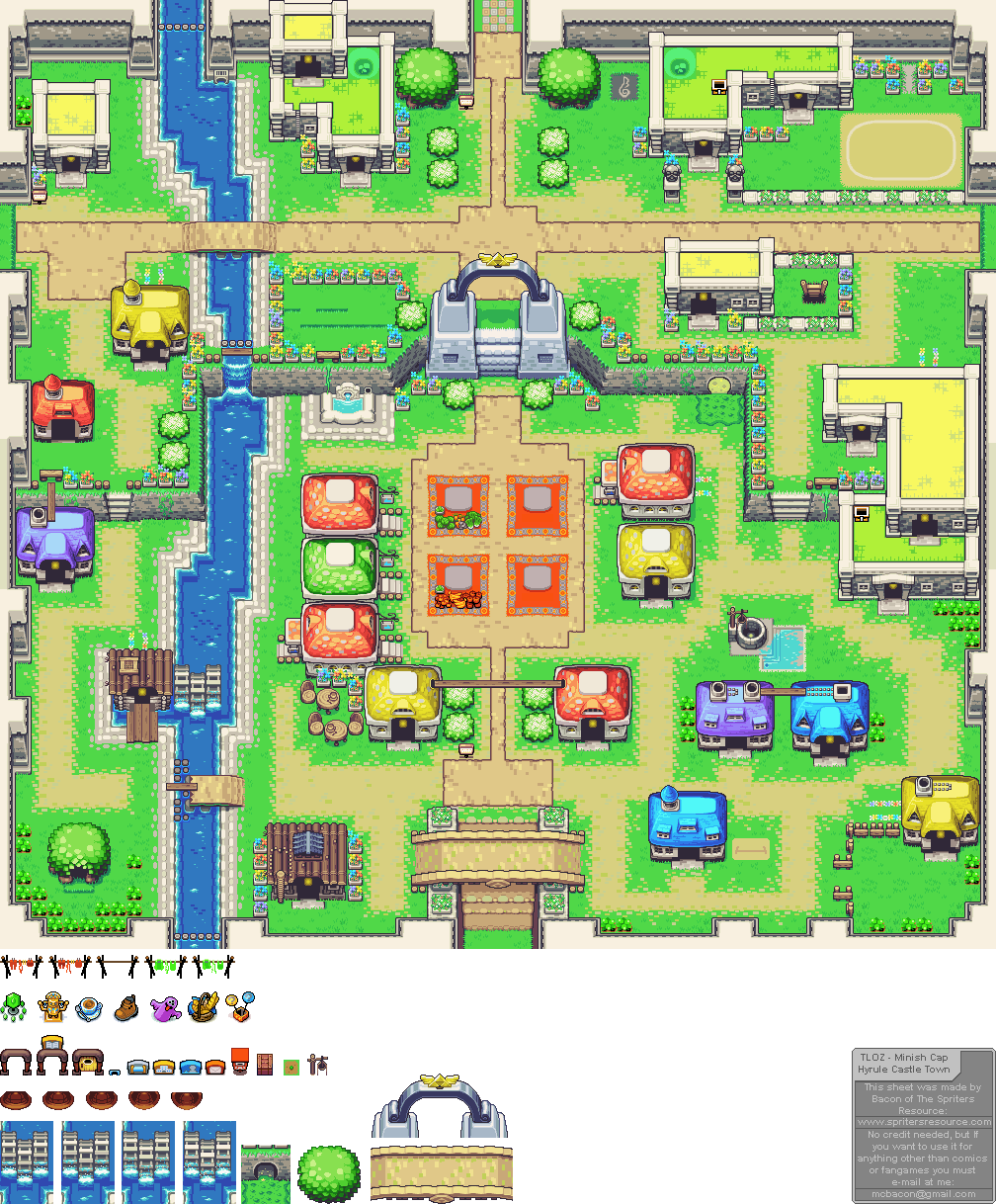 The Legend of Zelda: The Minish Cap - Hyrule Town