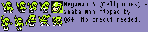 Mega Man 3 (Cellphone) - Snake Man