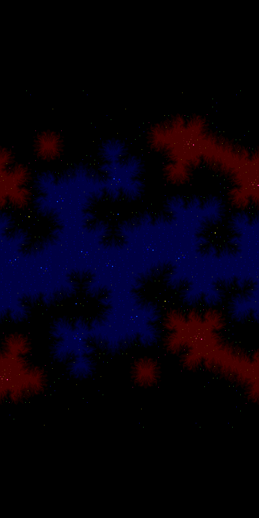 Deep Space - Red & Blue