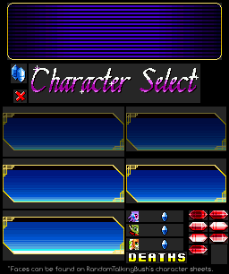 Character & File Select