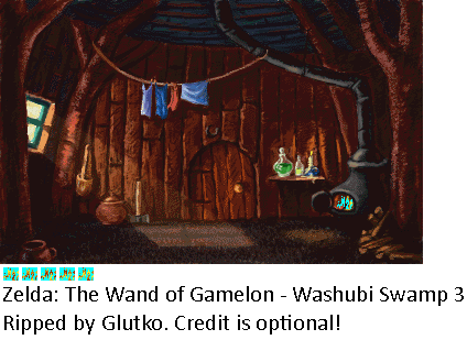 Zelda: The Wand of Gamelon - Washubi Swamp 3