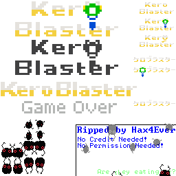 Kero Blaster - Title