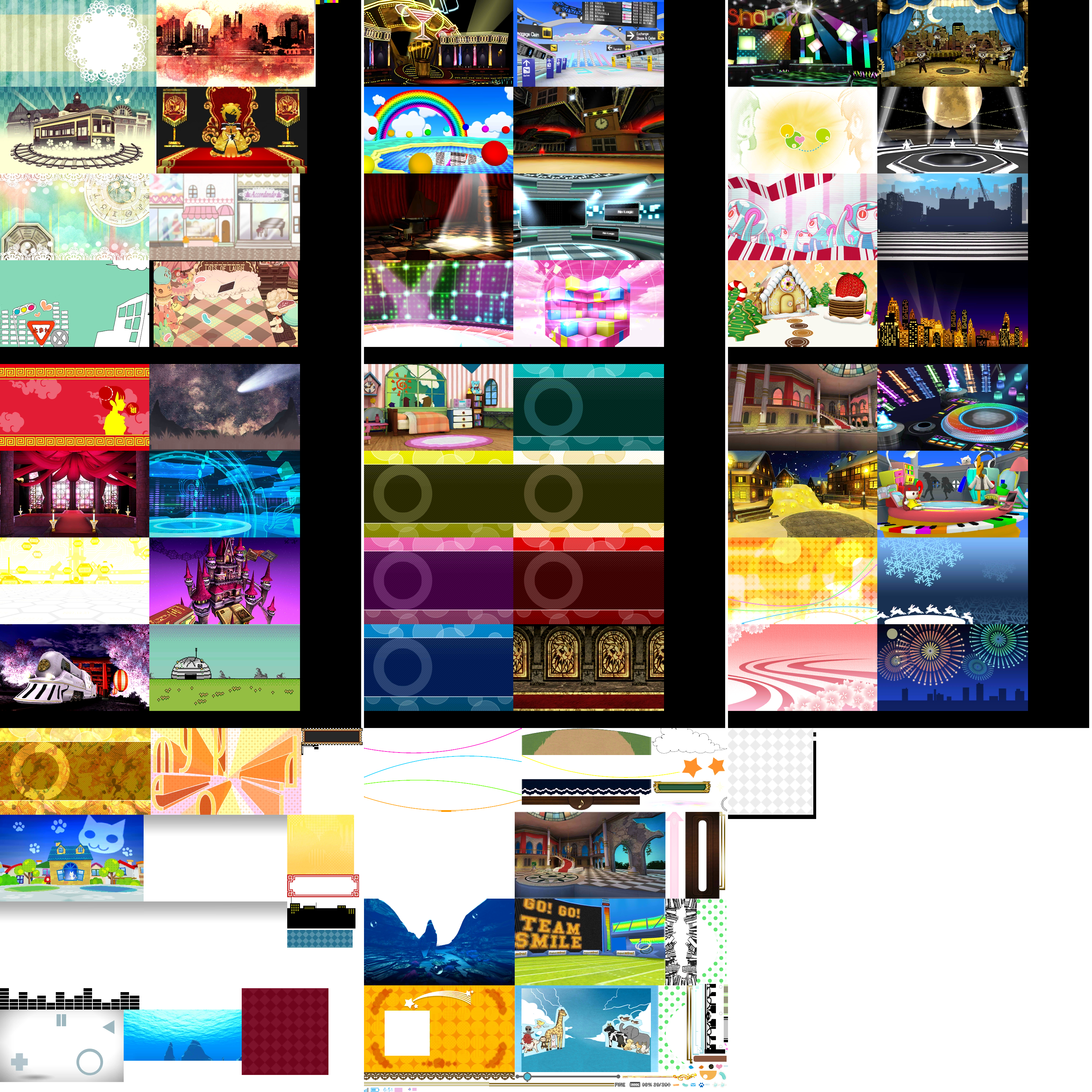 Hatsune Miku: Project Mirai 2 (JPN) - Profile Backgrounds