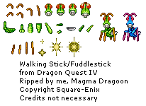 Dragon Quest 4: The Chapters of the Chosen - Walking Stick / Fuddlestick