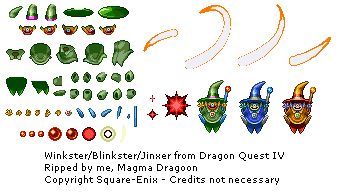 Dragon Quest 4: The Chapters of the Chosen - Winkster / Blinkster / Jinkxer