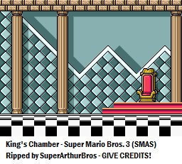 Super Mario All-Stars: Super Mario Bros. 3 - King's Chamber
