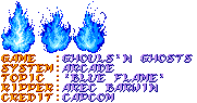 Ghouls 'n Ghosts - Blue Flame