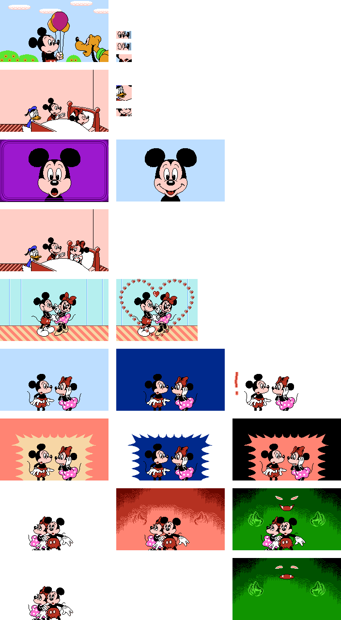 Mickey Mouse 3: Balloon Dreams (JPN) - Cinematics