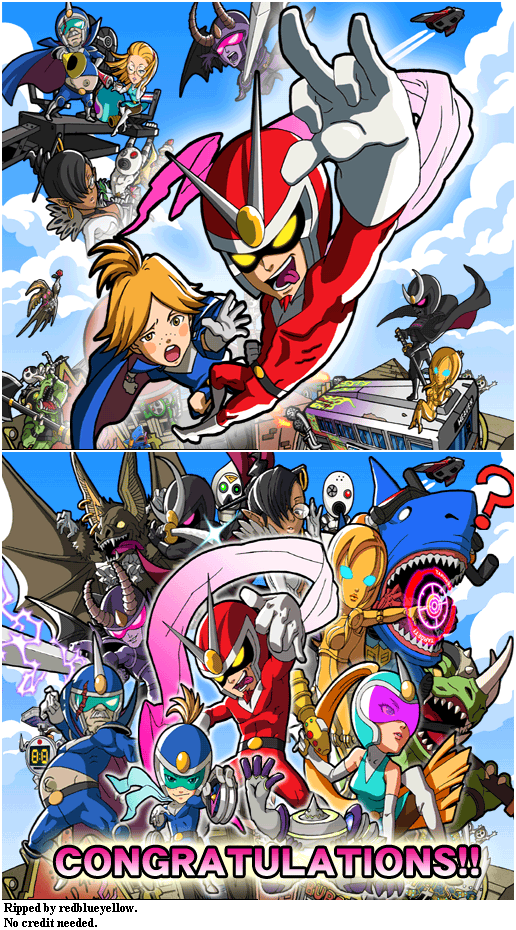 Viewtiful Joe: Red Hot Rumble - Completion Screens