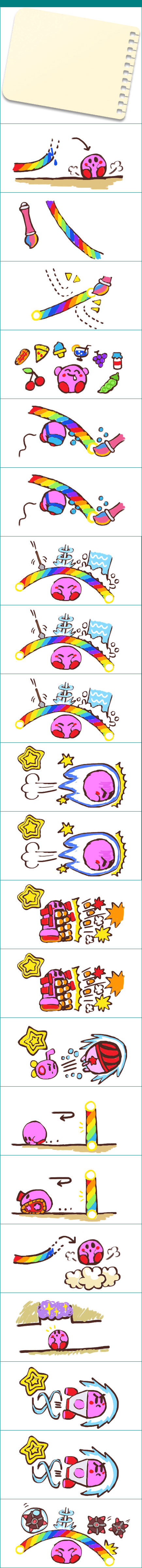 Kirby and the Rainbow Curse / Paintbrush - Help Images