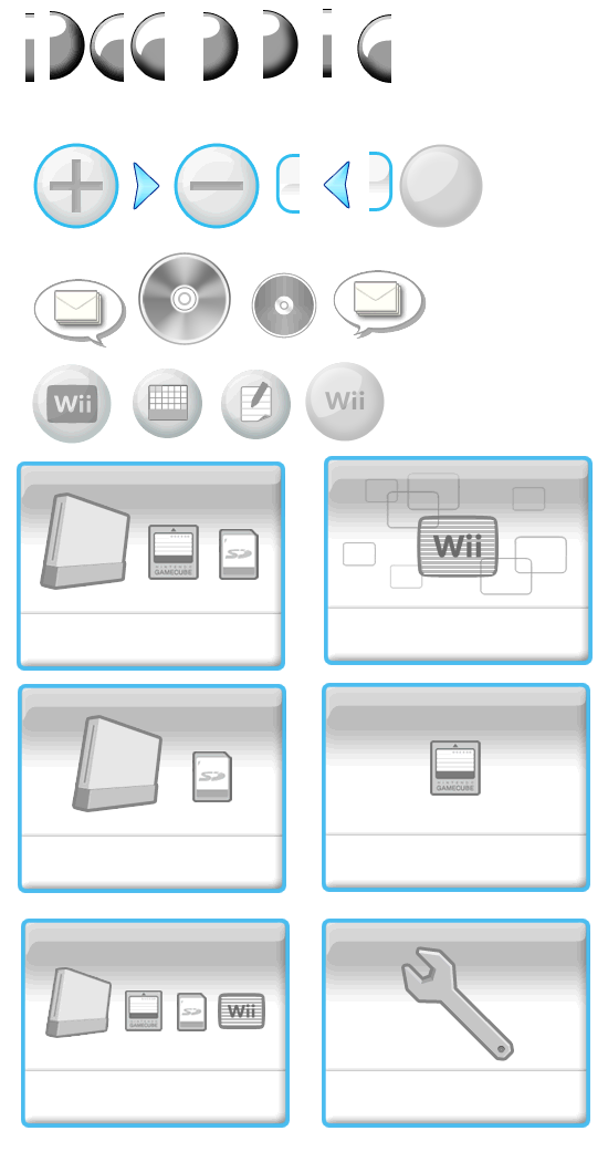 Wii Menu - Buttons & Miscellaneous