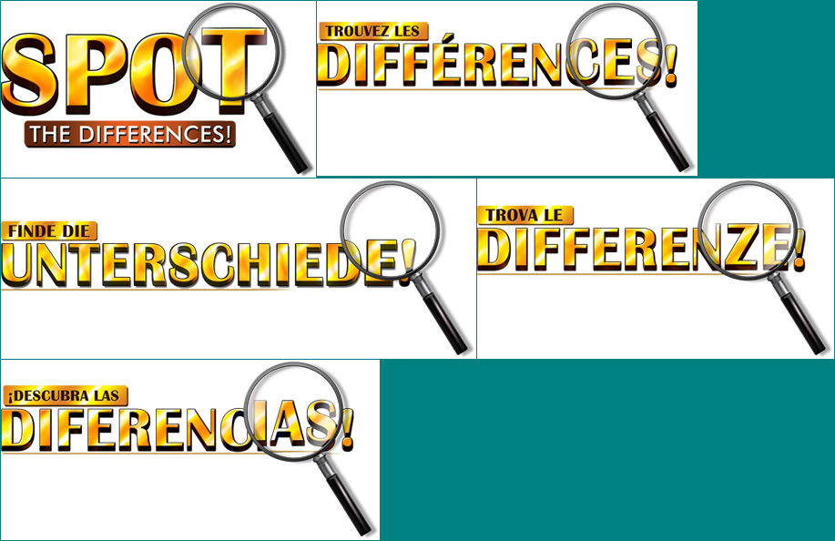 Spot the Differences! - Logos