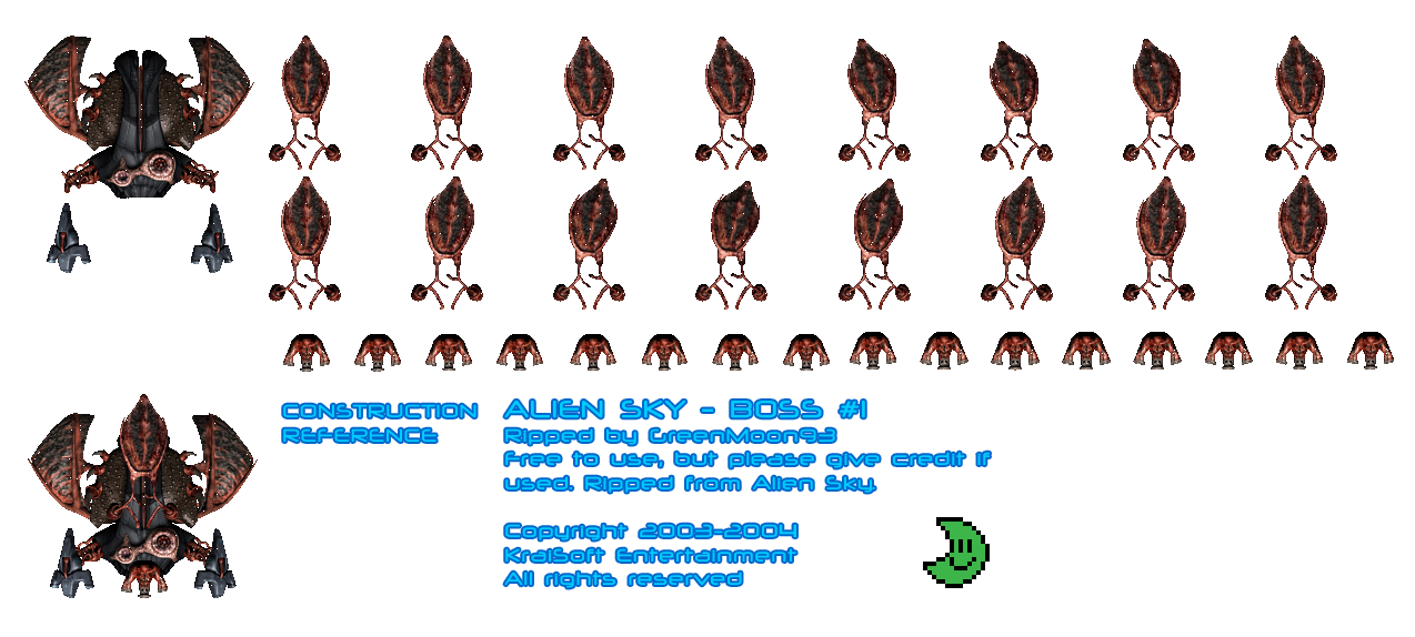 Alien Sky - Boss #1