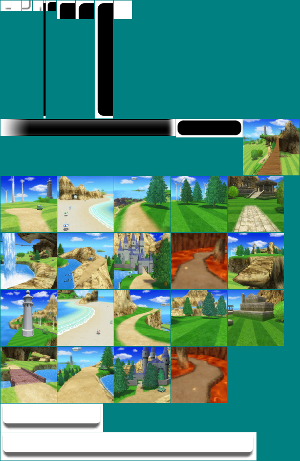 Wii Sports Resort - Swordplay - Stage Select