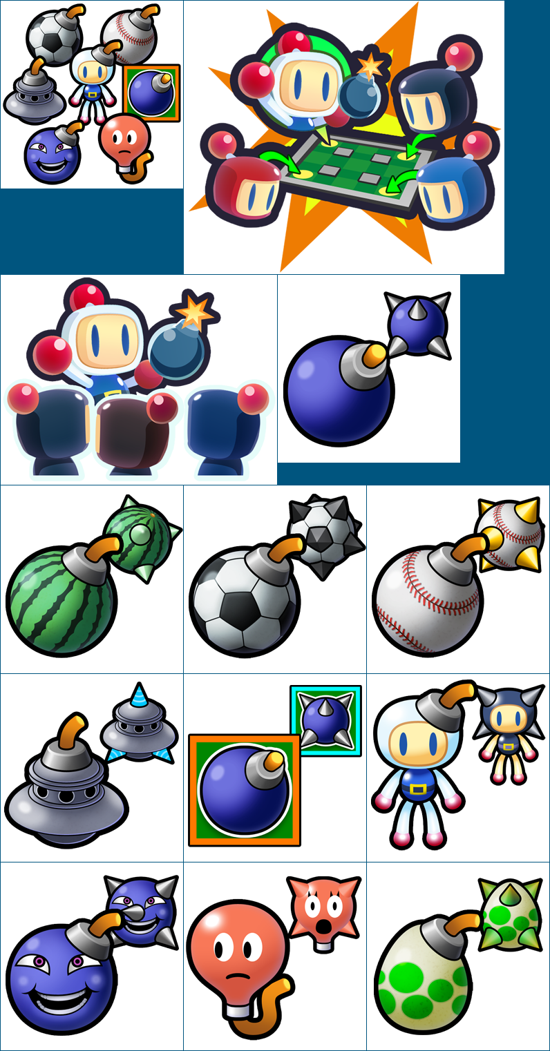 Bomberman for Android - Menu Art
