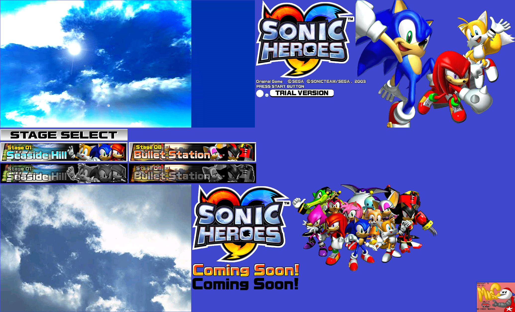 Sonic Heroes - Trial Version Graphics