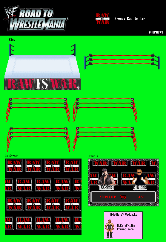 WWF Road to WrestleMania - Raw Is War