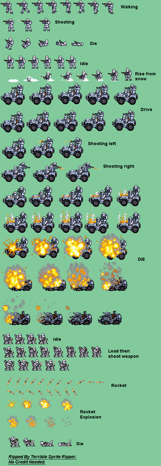 CT Special Forces - Stage 1 Enemies
