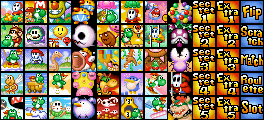 Yoshi's Island DS - Level Icons