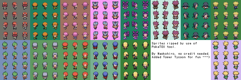 Pokémon Diamond / Pearl - Gym Leaders & The Elite Four