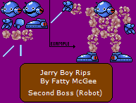 Smart Ball / Jerry Boy - 2nd Boss (Robot)