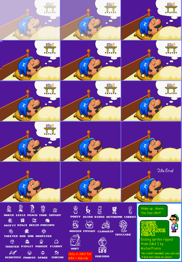 Super Mario Advance - Ending