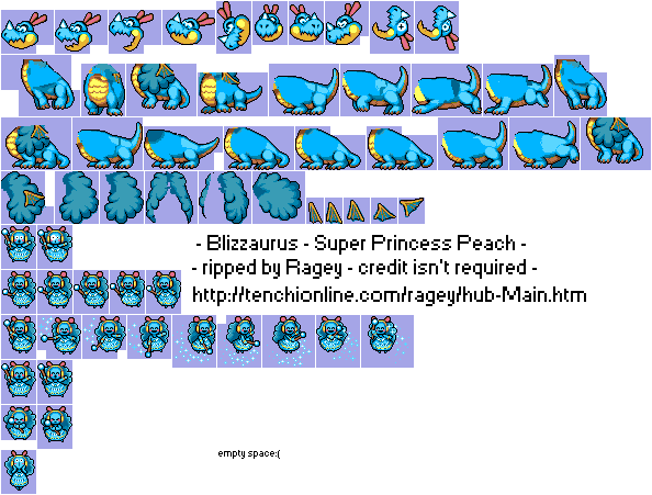 Super Princess Peach - Blizzaurus