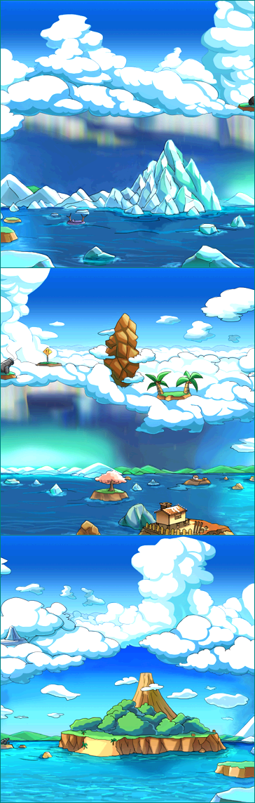 Family Pirate Party - Backgrounds