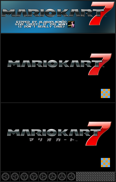 Mario Kart 7 - Loading Screen