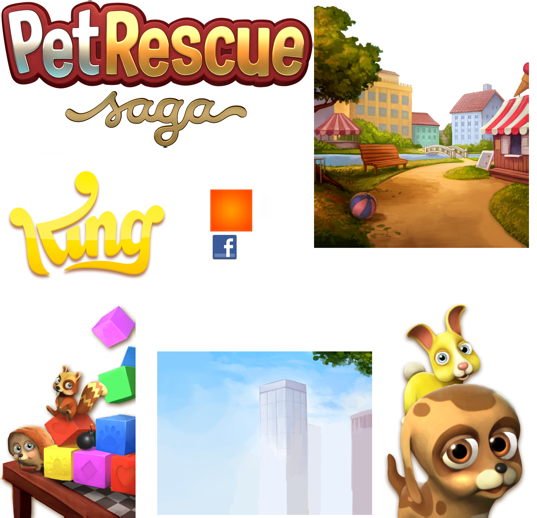 Pet Rescue Saga - Main Menu