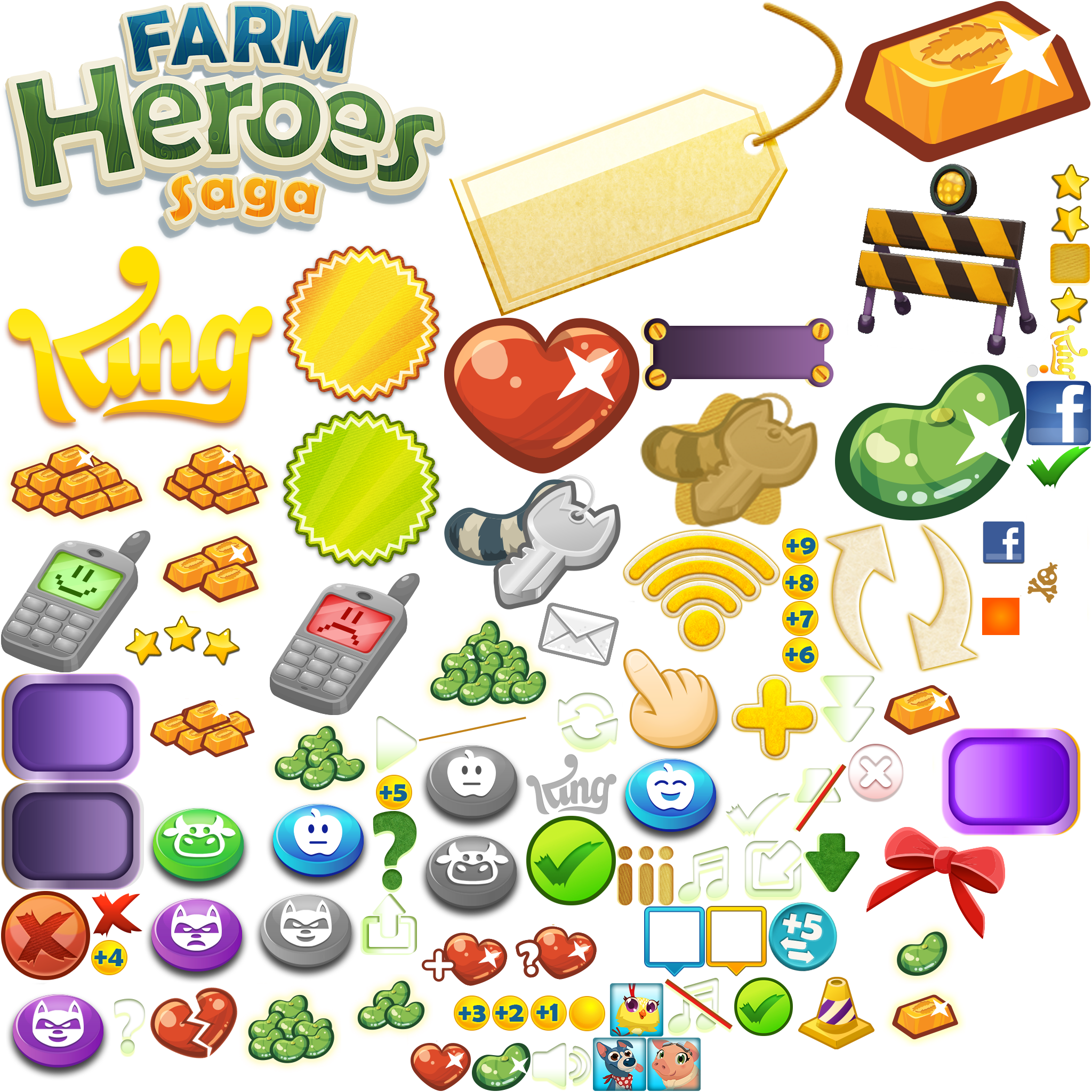 Farm Heroes Saga - Icons