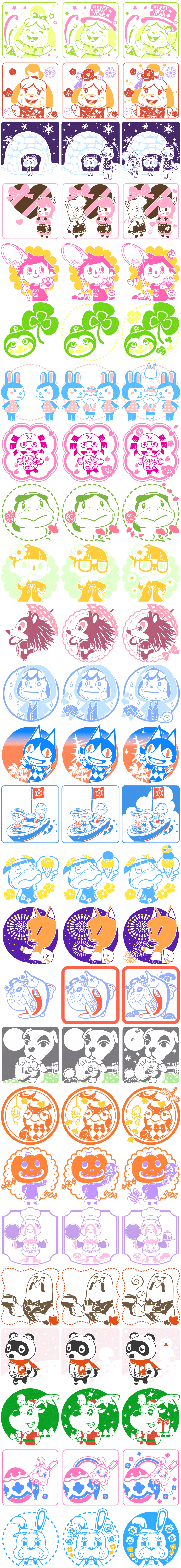 Animal Crossing: amiibo Festival - Stamps