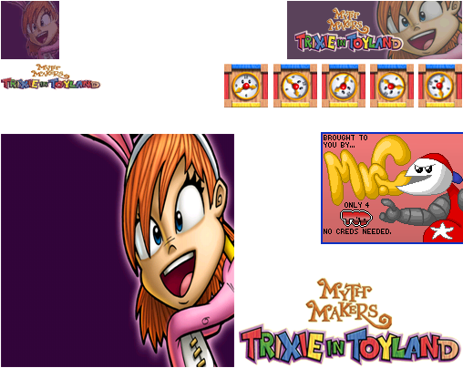 Myth Makers: Trixie in Toyland - Wii Banner and Memory Data