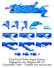 Super Darius / Darius Plus (JPN) - King Fossil