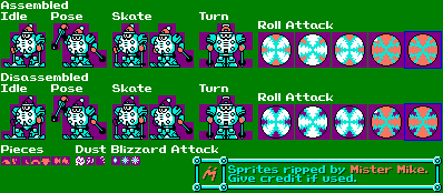 Mega Man 6 - Blizzard Man