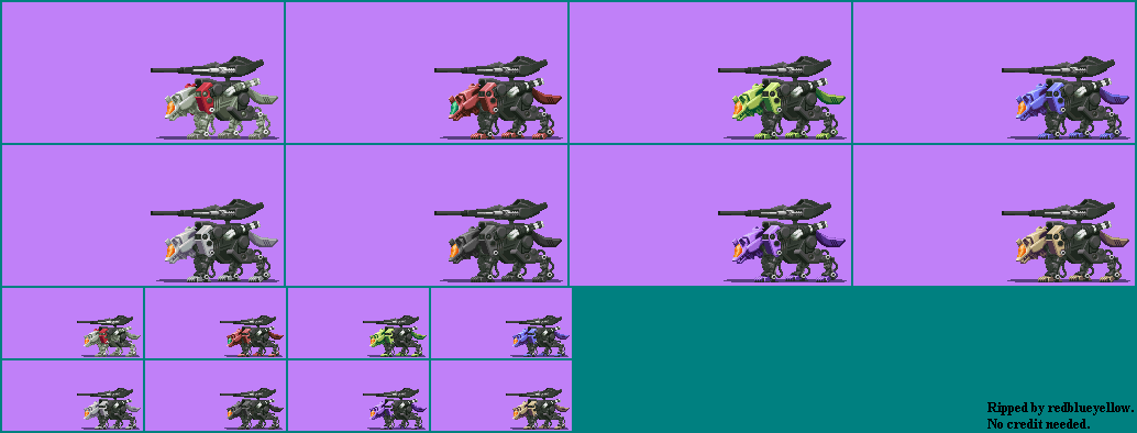 Zoids Saga DS: Legend of Arcadia - Command Wolf IS
