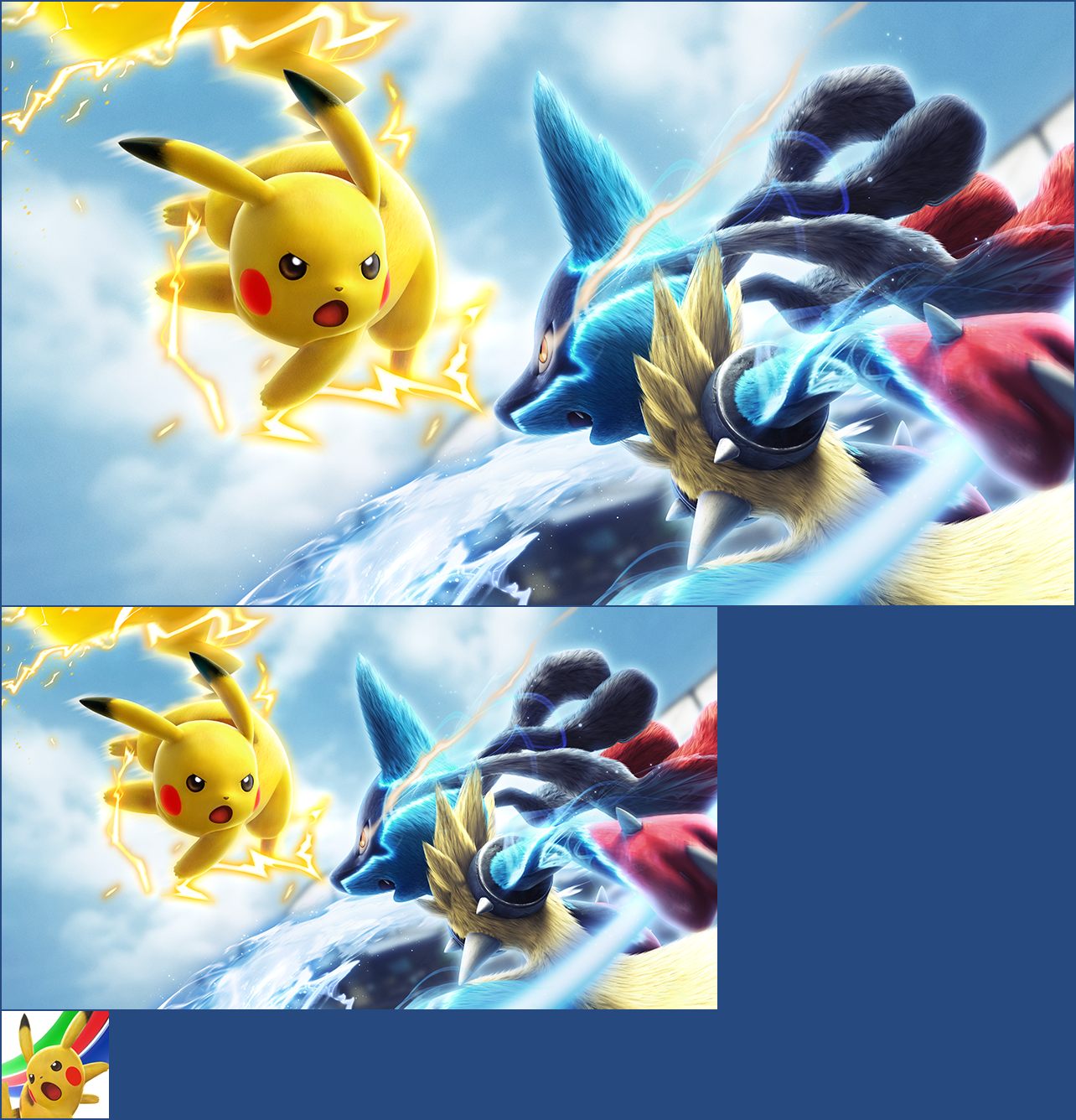 Pokkén Tournament / Pokémon Tekken - Banners and HOME Menu Icon
