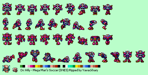 Mega Man Soccer - Dr. Wily