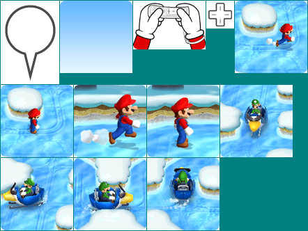 Mario Party 9 - Mob Sleds