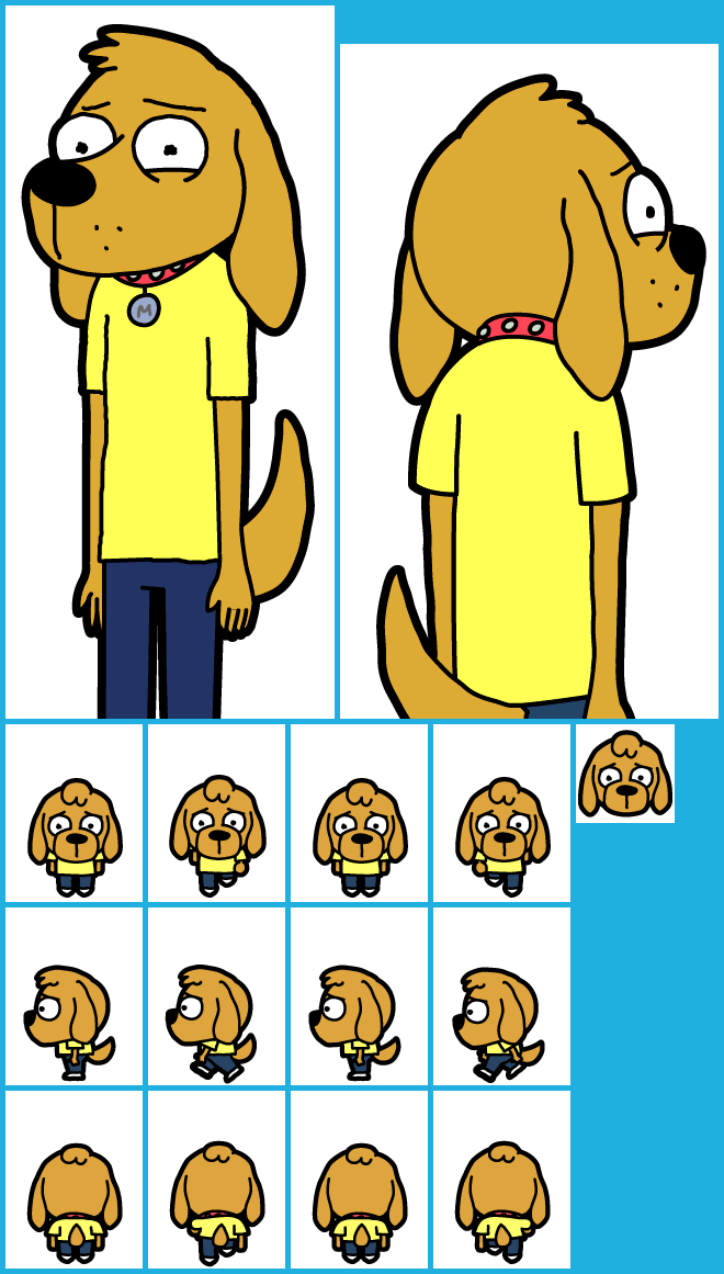 Pocket Mortys - #133 Dog Morty