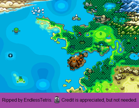 Pokémon Mystery Dungeon: Red Rescue Team - Friend Area Map