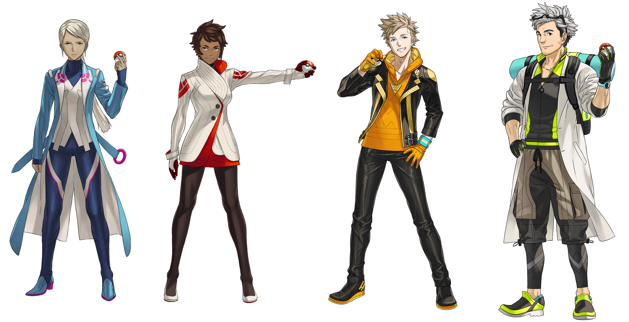 Pokémon GO - Professor Willow & Team Leaders