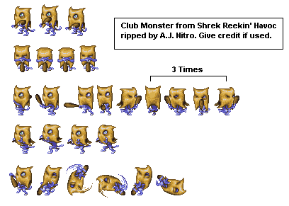 Shrek: Reekin' Havoc - Club Monster