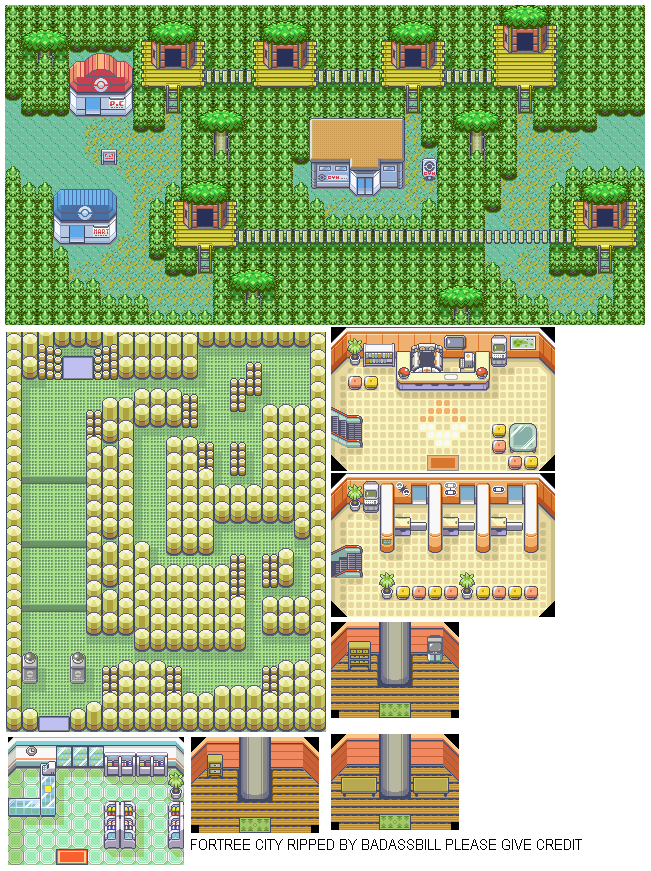 Pokémon Ruby / Sapphire - Fortree City